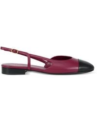 POTAMY - Cap-Toe Strap Ballet Flats - Lyst