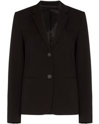 Helmut Lang Single-breasted Blazer - Black