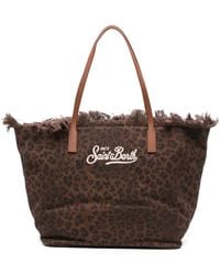 MC2 Saint Barth - Regular City Fringed-Detail Tote Bag - Lyst