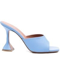 AMINA MUADDI - Lupita Square Toe Pumps - Lyst