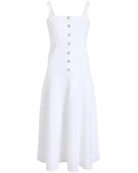 Cinq À Sept - Robe En Jean Veena À Coupe Mi-Longue - Lyst