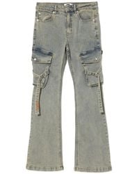 Izzue - Logo-Patch Bootcut Jeans - Lyst