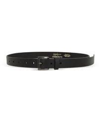 Yohji Yamamoto - Square-Buckle Leather Belt - Lyst