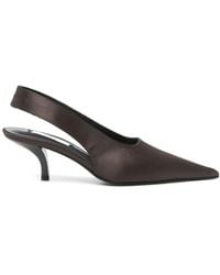 TOTEME - 55Mm Classic Satin Pumps - Lyst