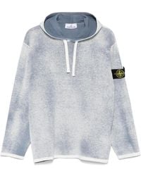Stone Island - Sudadera con capucha y parche Compass - Lyst