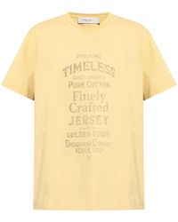 Golden Goose - Slogan-print Cotton T-shirt - Lyst