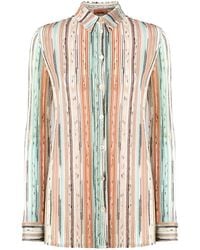 Missoni - Striped Long-Sleeve Top - Lyst