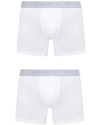 Hanro - Logo-Waistband Boxer Shorts Set - Lyst