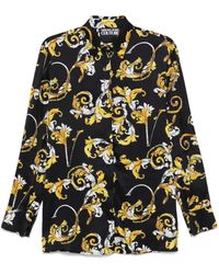 Versace Jeans Couture - Hemd mit Barocco-Print - Lyst