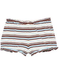 Posse - Short Nadine À Volants - Lyst