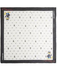 KARL LAGERFELD - X Disney All-Over Graphic-Print Scarf - Lyst