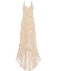 Blumarine - Lace Maxi Dress - Lyst