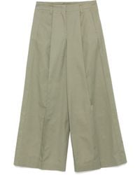 Roberto Collina - Adjustable-Belt Palazzo Pants - Lyst