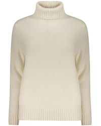 Moorer - Gestrickter Rollkragenpullover - Lyst