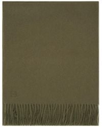 Eric Bompard - Monogram Fringed Scarf - Lyst