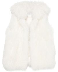 Yves Salomon - Hooded Shearling Gilet - Lyst