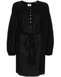 Isabel Marant - Adeliani Cotton Blend Mini Dress - Lyst