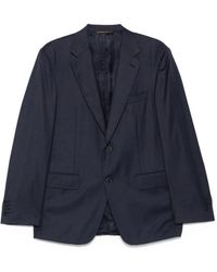 Canali - Checked Two-Button Suit - Lyst