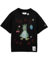 Maison Mihara Yasuhiro - Leon Doodle Printed T-Shirt - Lyst