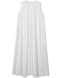 Enfold - Sleeveless Flared Jumpsuit - Lyst