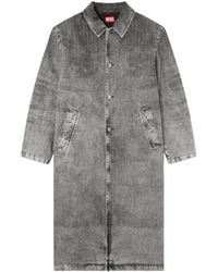DIESEL - Manteau D-Jack-S1 À Simple Boutonnage - Lyst