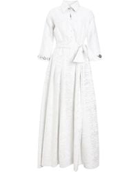 Baruni - Robe Zinnia À Coupe Longue - Lyst