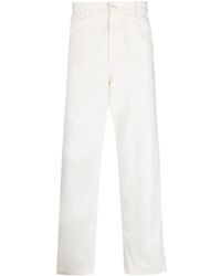 Carhartt - Gerade Hose Mit Logo-Patch - Lyst