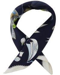 Tory Burch - Foulard À Motif Montgolfière - Lyst