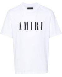 Amiri - Katoenen T-shirt Met Logoprint - Lyst