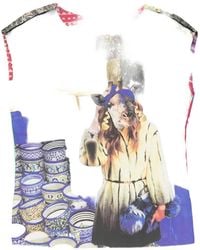 The Artistylist - Graphic-Print Cap-Sleeve T-Shirt - Lyst