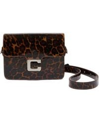 CAREL PARIS - Sac Porté Épaule Mabillon À Imprimé Léopard - Lyst
