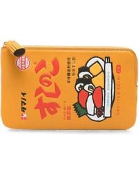 Anya Hindmarch - Sushi No Ko Leather Pouch - Lyst