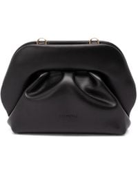 THEMOIRÈ - Small Bios Ruched-Detail Clutch Bag - Lyst