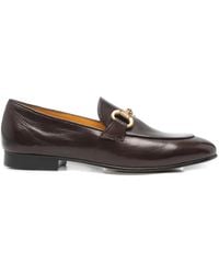 Mara Bini - Horsebit Leather Loafers - Lyst