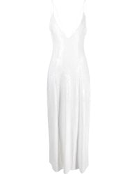 KHAITE - The Carina Sequinned Silk Dress - Lyst