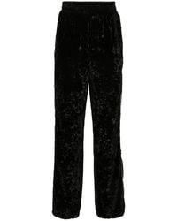 Amiri - Crushed Velvet Track Pants - Lyst