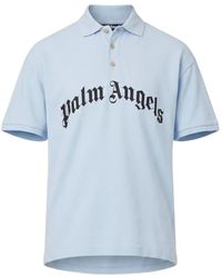 Palm Angels - Curved Logo Polo/Baby - Lyst