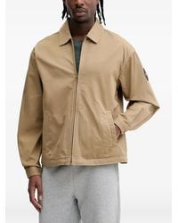 Napapijri - Arrayanes Logo-Patch Zip-Up Jacket - Lyst