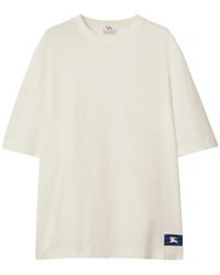 Burberry - Essential Cotton T-Shirt For - Lyst