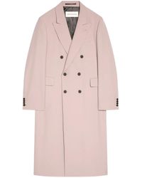 Dries Van Noten - Wollen Jas Met Dubbele Rij Knopen - Lyst