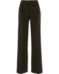 PT Torino - Striped Straight-Leg Trousers - Lyst