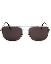 David Beckham - Occhiali Da Sole Squadrati Con Doppio Ponte - Lyst