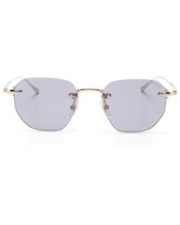 Montblanc - Square-Frame Sunglasses - Lyst