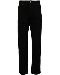Versace - Mid-rise Straight-leg Trousers - Lyst
