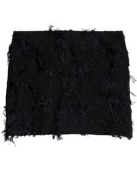 Samsøe & Samsøe - Samajsan Frayed Mini Skirt - Lyst