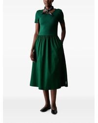 Marc O' Polo - Gathered-Skirt Midi Dress - Lyst