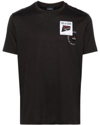 Paul & Shark - T-Shirt mit Logo-Patch - Lyst