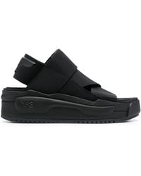 Y-3 - Rivalry Elasticated-strap Sandals - Lyst