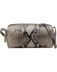 KHAITE - Mini Kye Python-Print Mini Shoulder Bag - Lyst