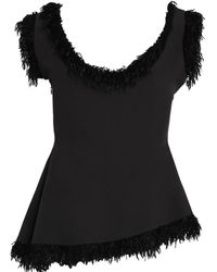 Gloria Coelho - Top Met Franje - Lyst